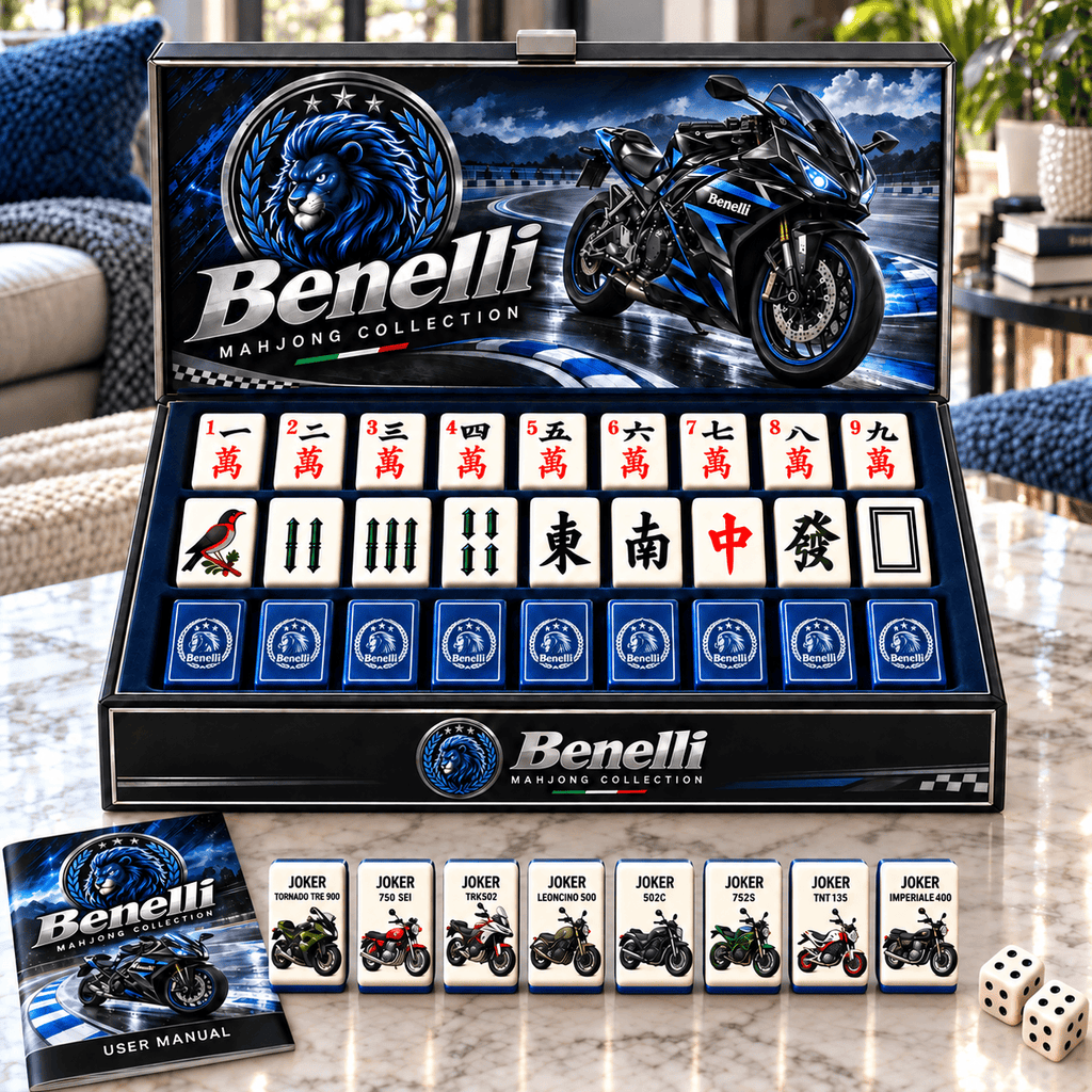 Premium BNL Mahjong Tiles Set TTMH