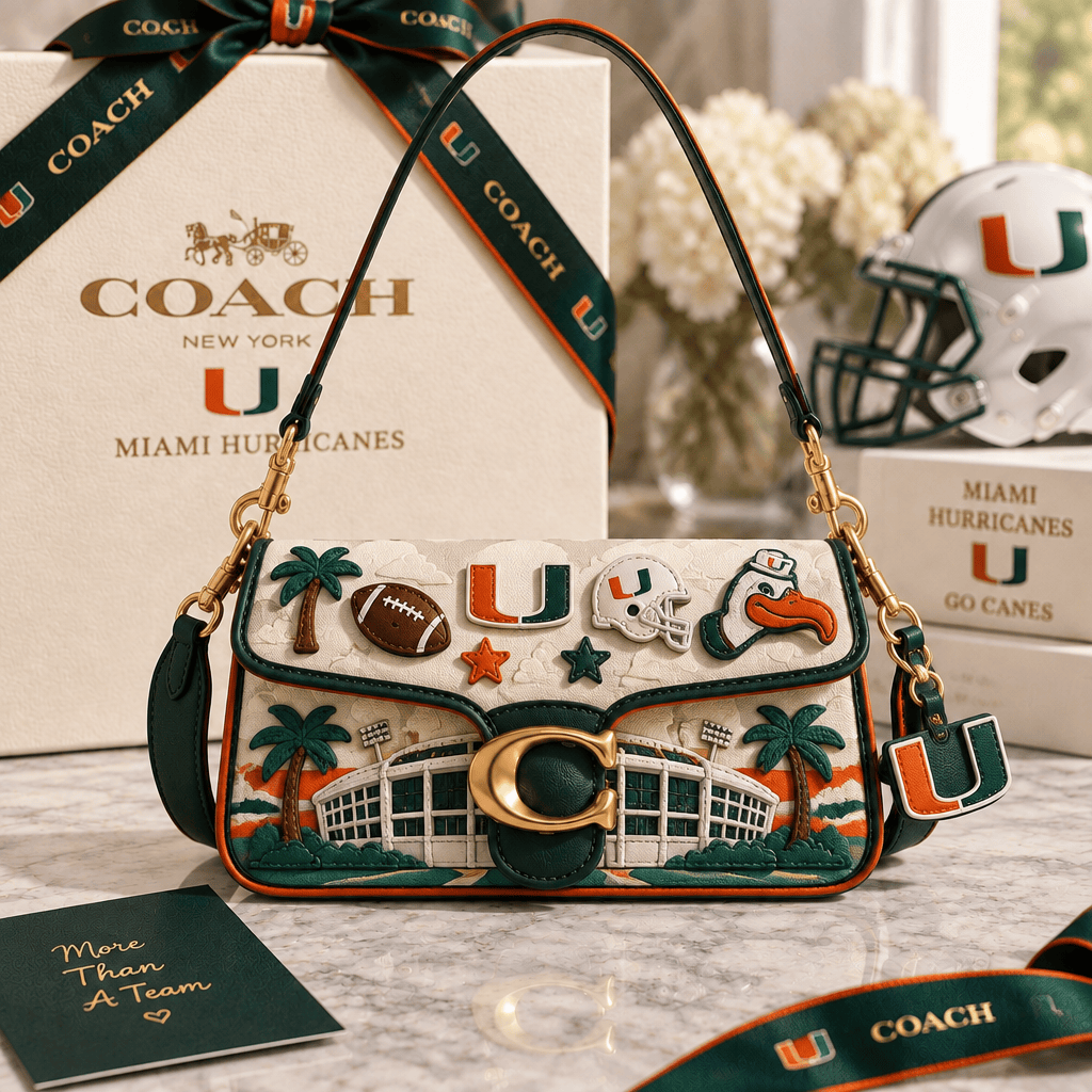 Premium MHC Coach Shoulder Cross With Charm LNTH