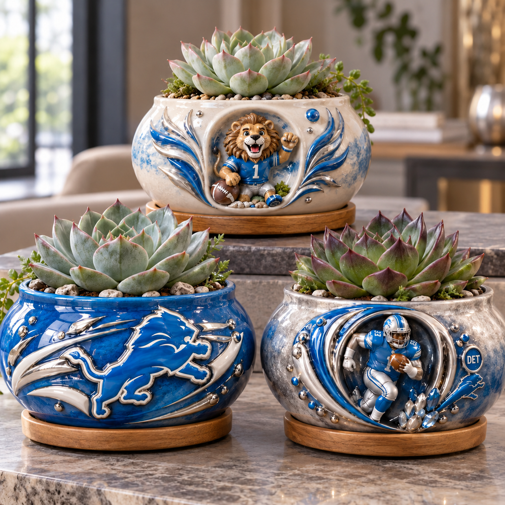 DTL 3-Piece Succulent Planter Set HTTT