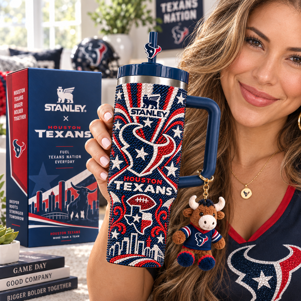 HTX 40oz Tumbler With Handle TTNL
