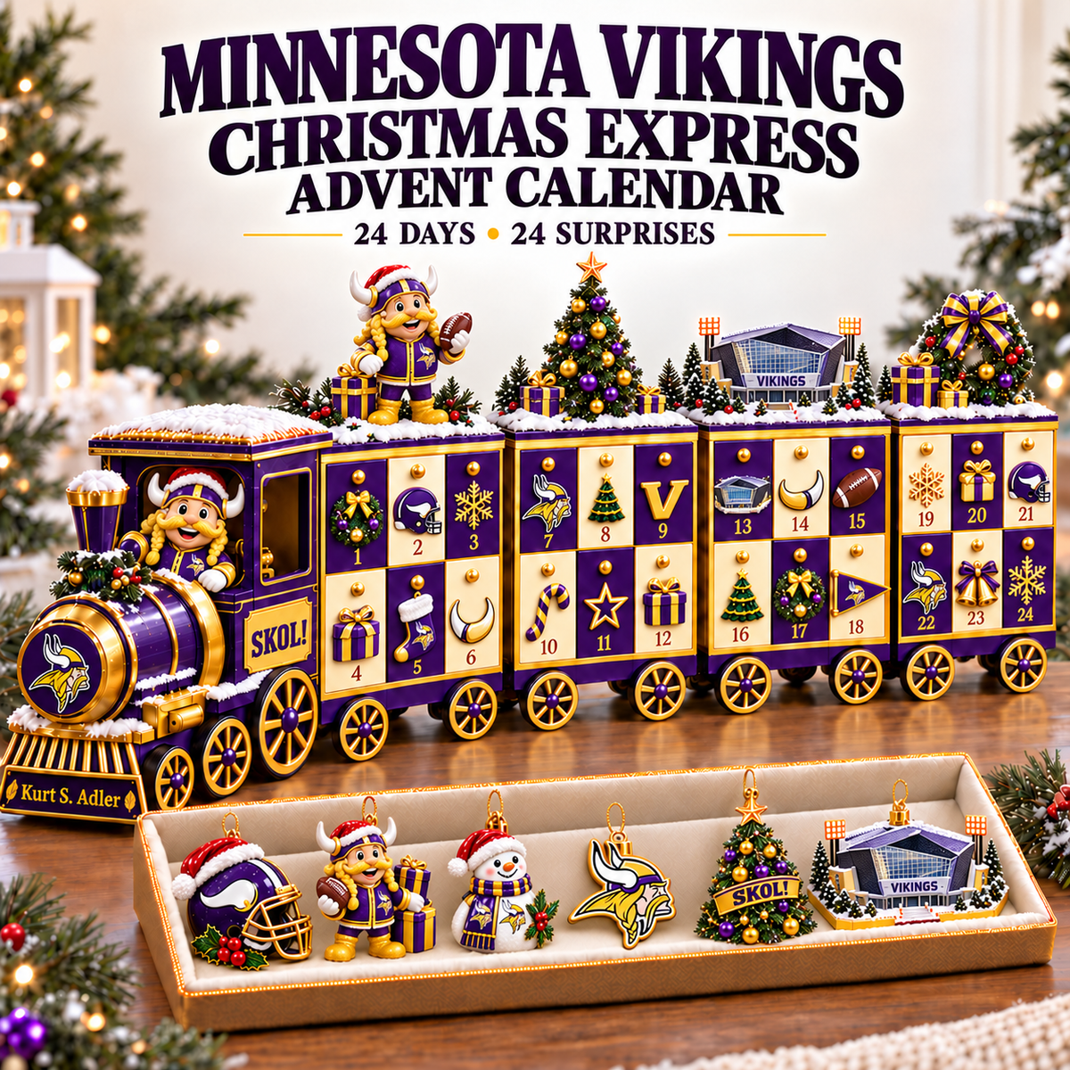 MNVK Premium Christmas Advent Calendar TMH