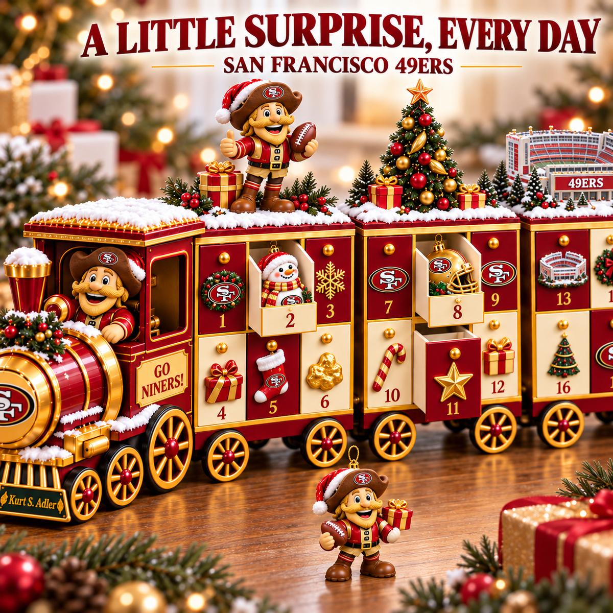 SF49 Premium Christmas Advent Calendar TMH