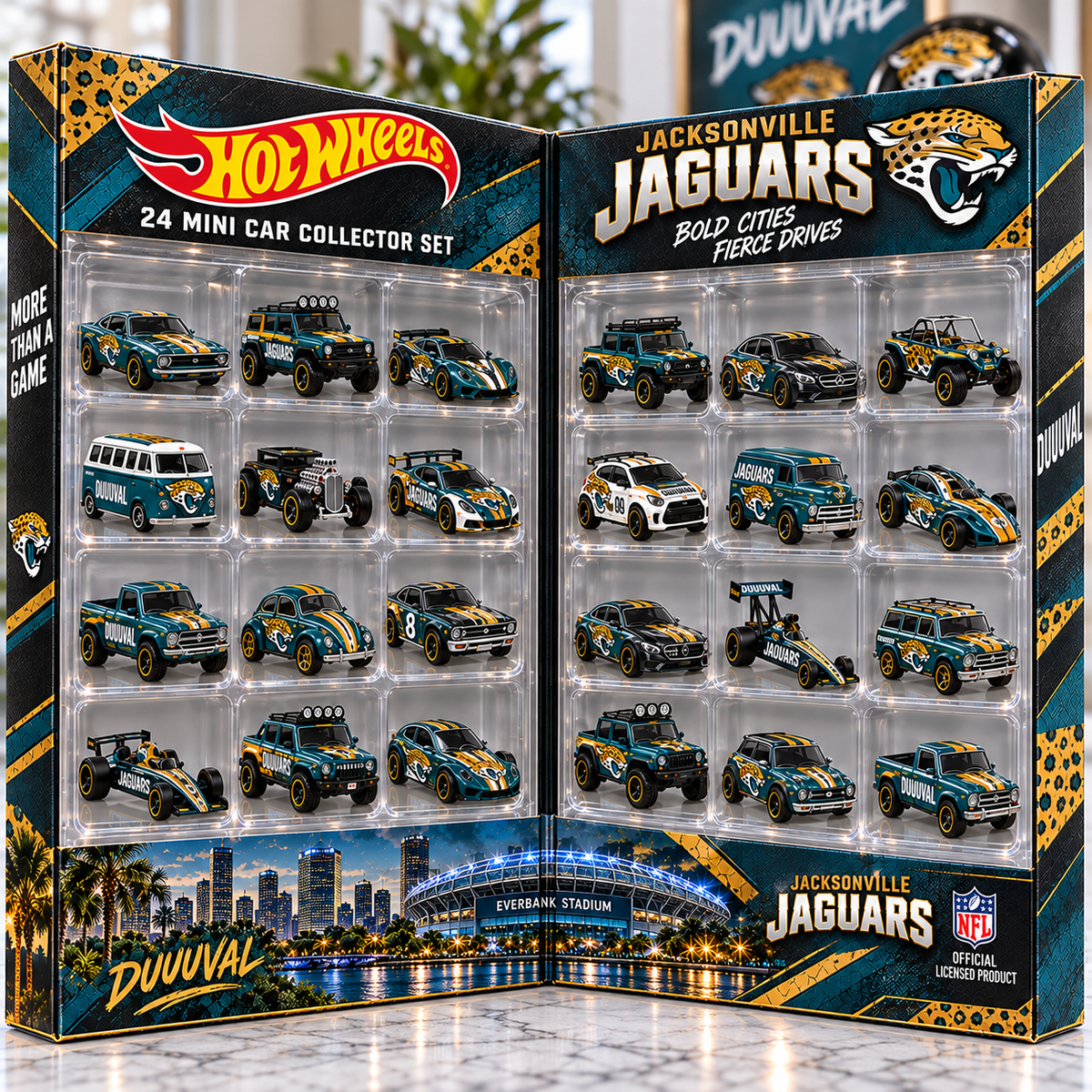 JSVJ Premium Mini Car Advent Calendar NTNA