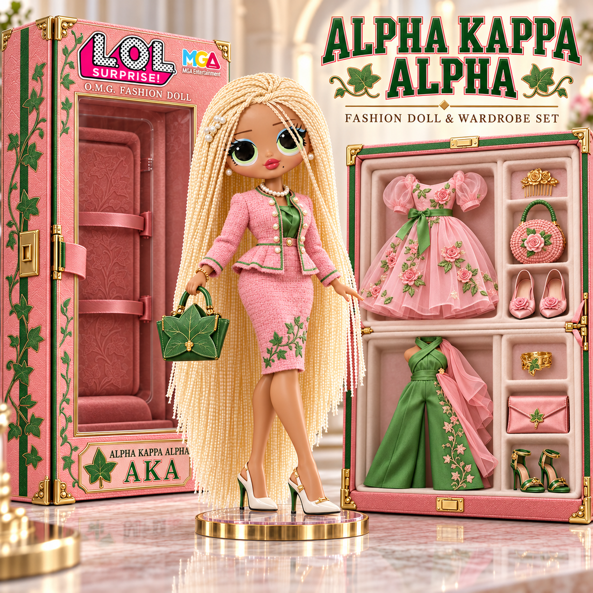 Premium AKA Collector Doll Set NTVA