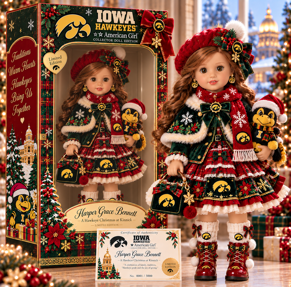 Premium IWHK Commemorative Collector Doll PDL