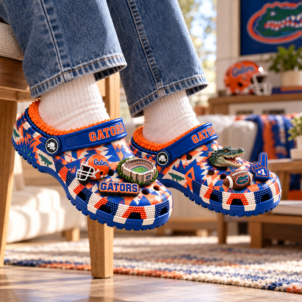 FGT Premium Fleece-Lined Crocs Clogs NTTB