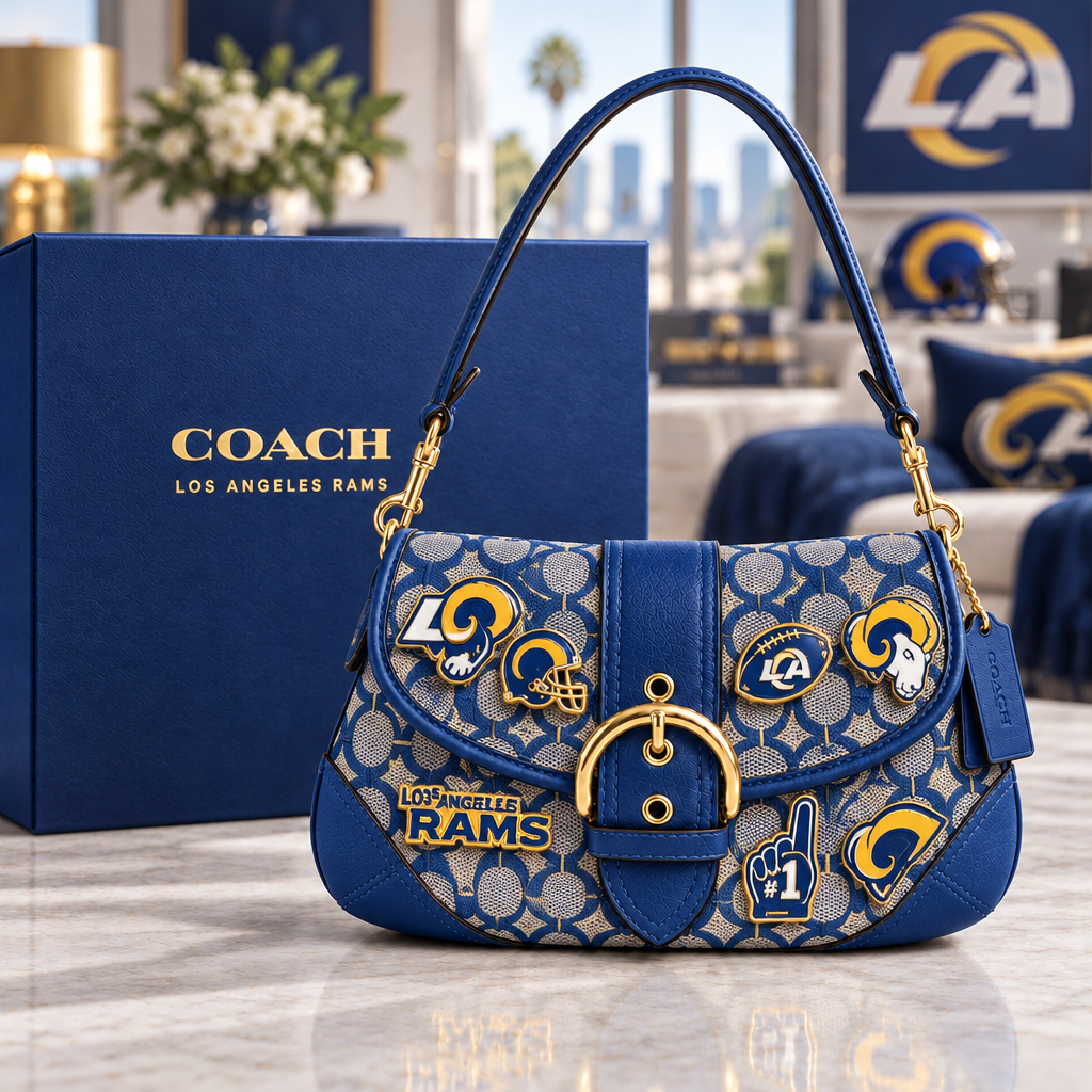 Los Angeles Rams Soho Bag With Charm