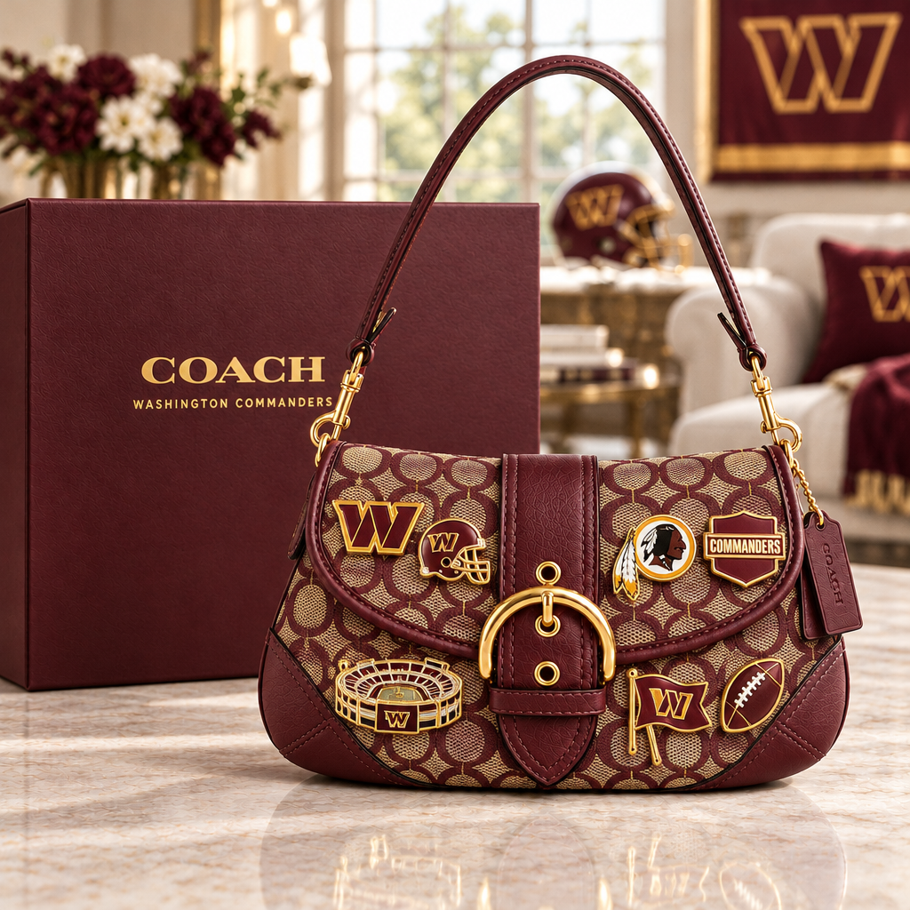 Washington Commanders Soho Bag With Charm