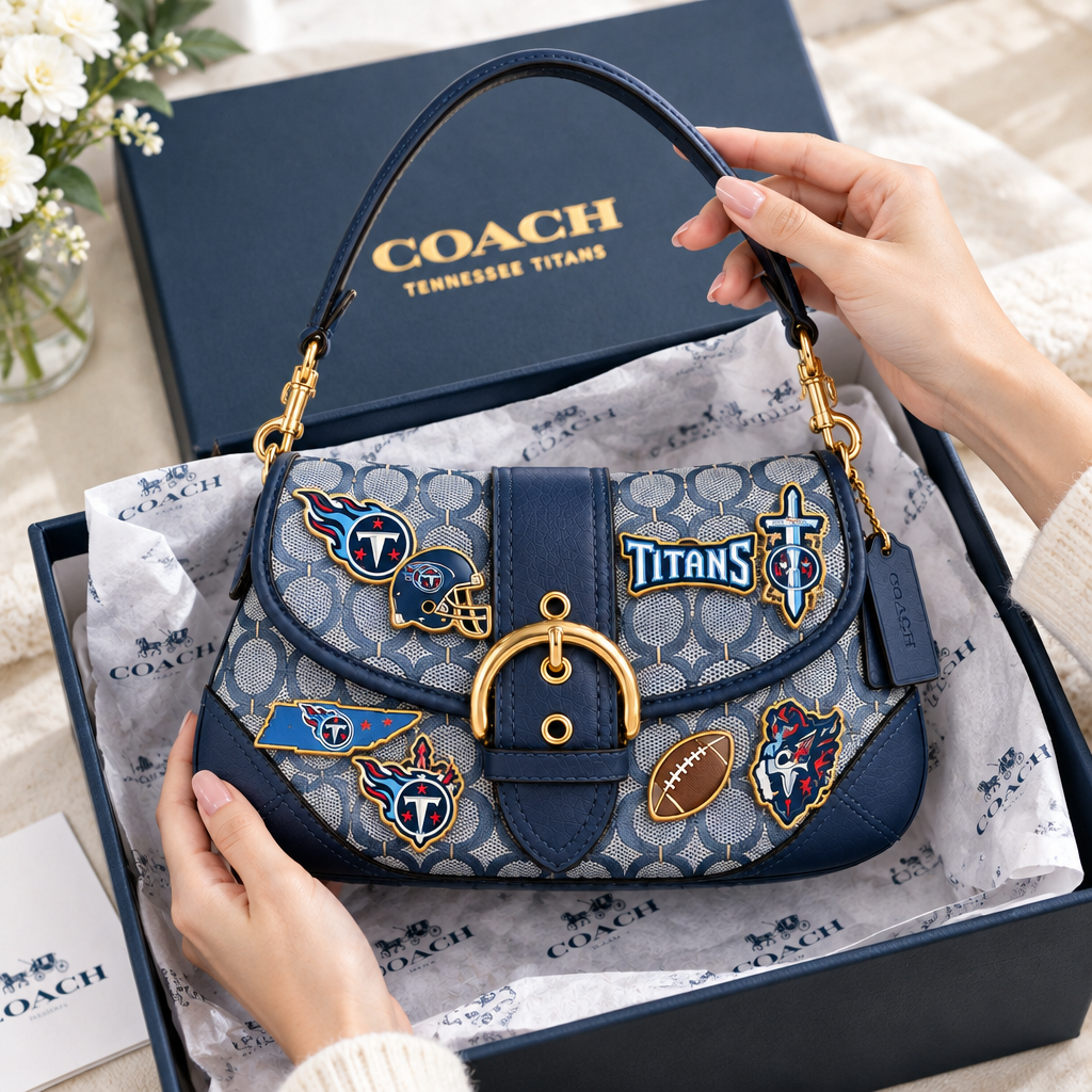 Tennessee Titans Soho Bag With Charm