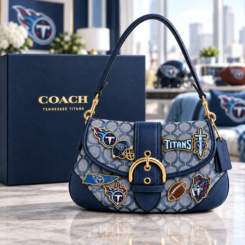 Tennessee Titans Soho Bag With Charm