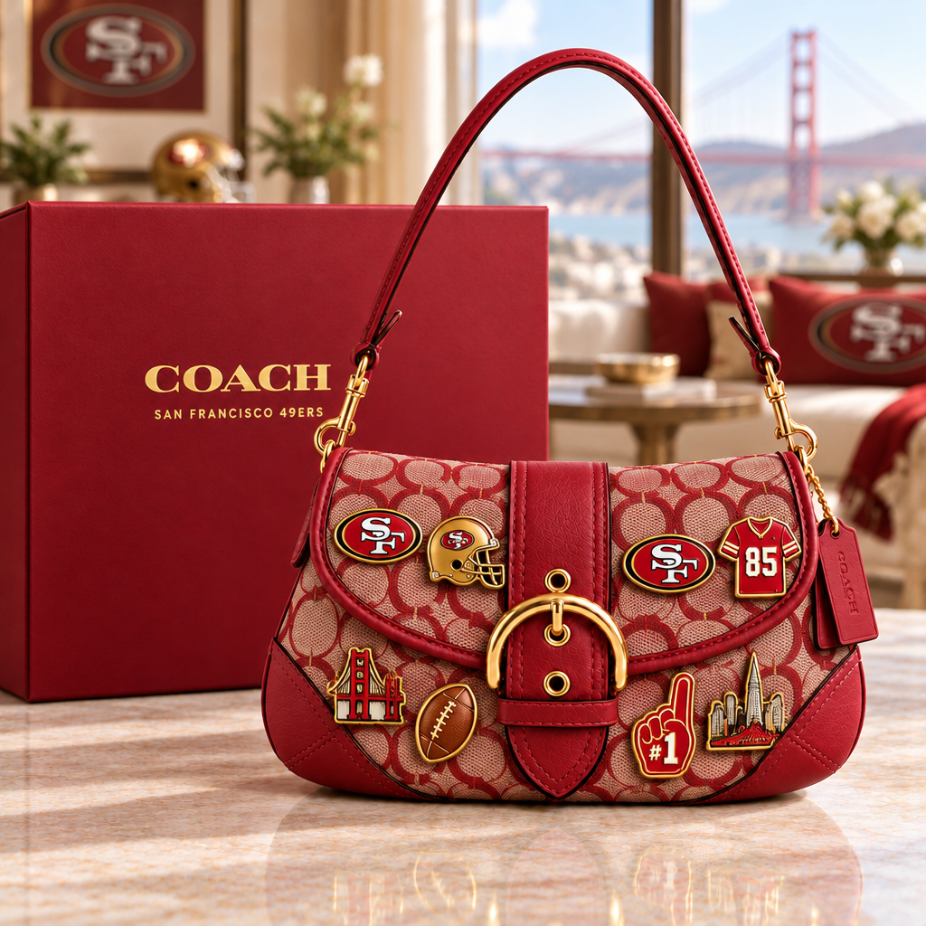 San Francisco 49ers Soho Bag With Charm