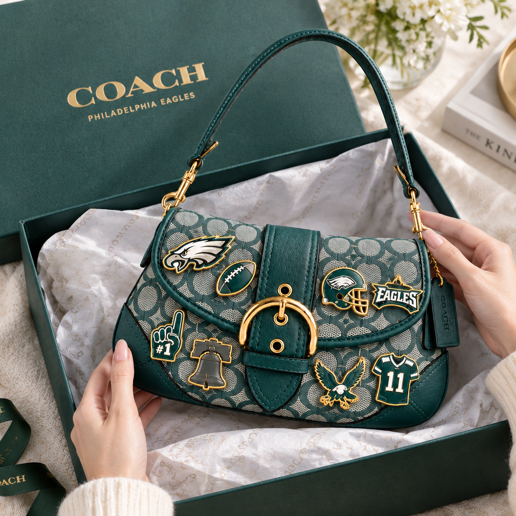 Philadelphia Eagles Soho Bag With Charm