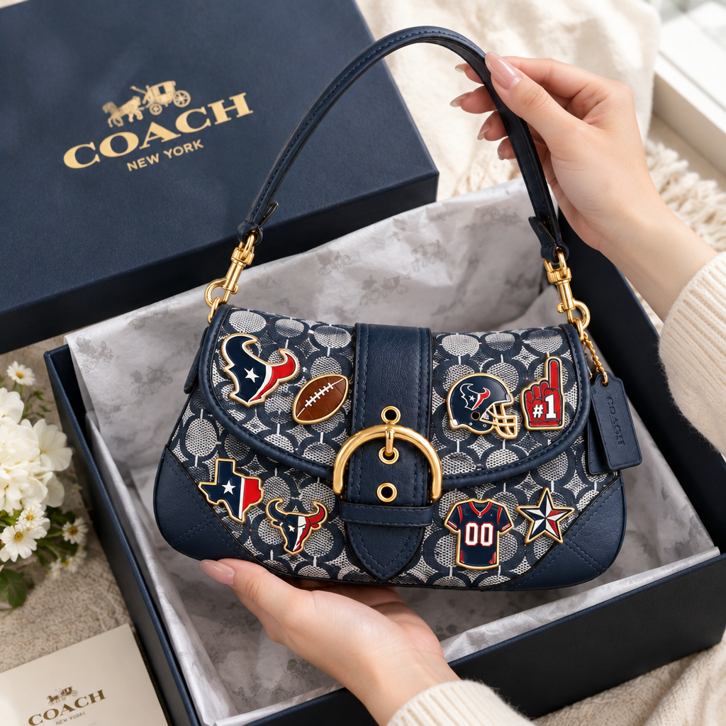 Houston Texans Soho Bag With Charm