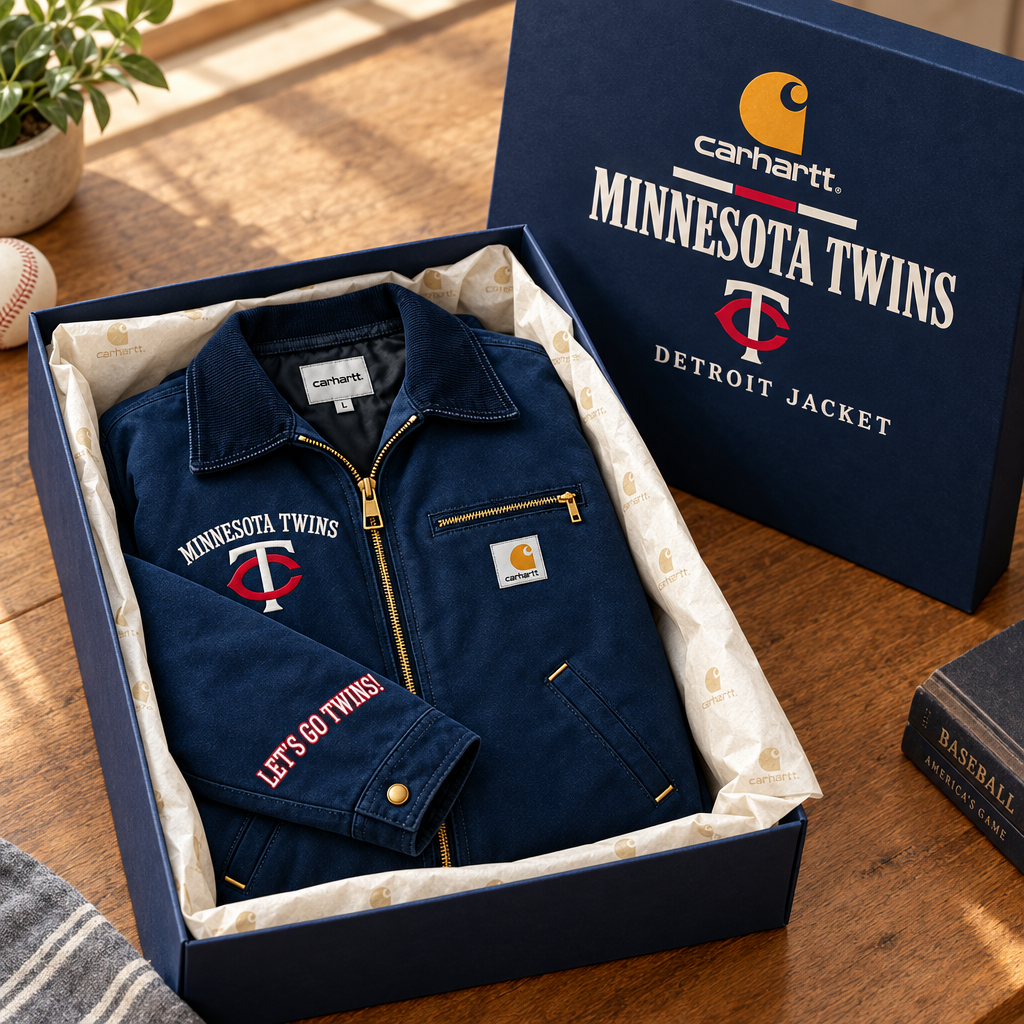 Baseball Minnesota Twins Embroidered Detroit Jacket