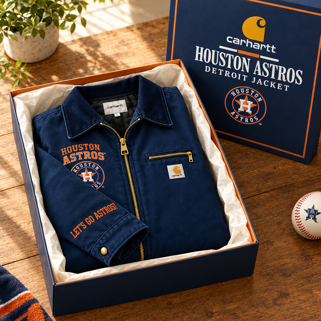 Houston Astros MLB Embroidered Detroit Jacket