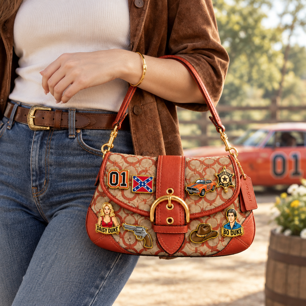 The Dukes Of Hazzard Soho Bag With Charm