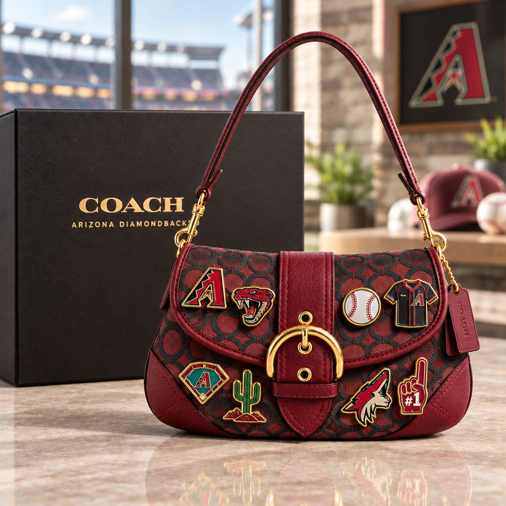 Arizona Diamondbacks Soho Bag With Charm