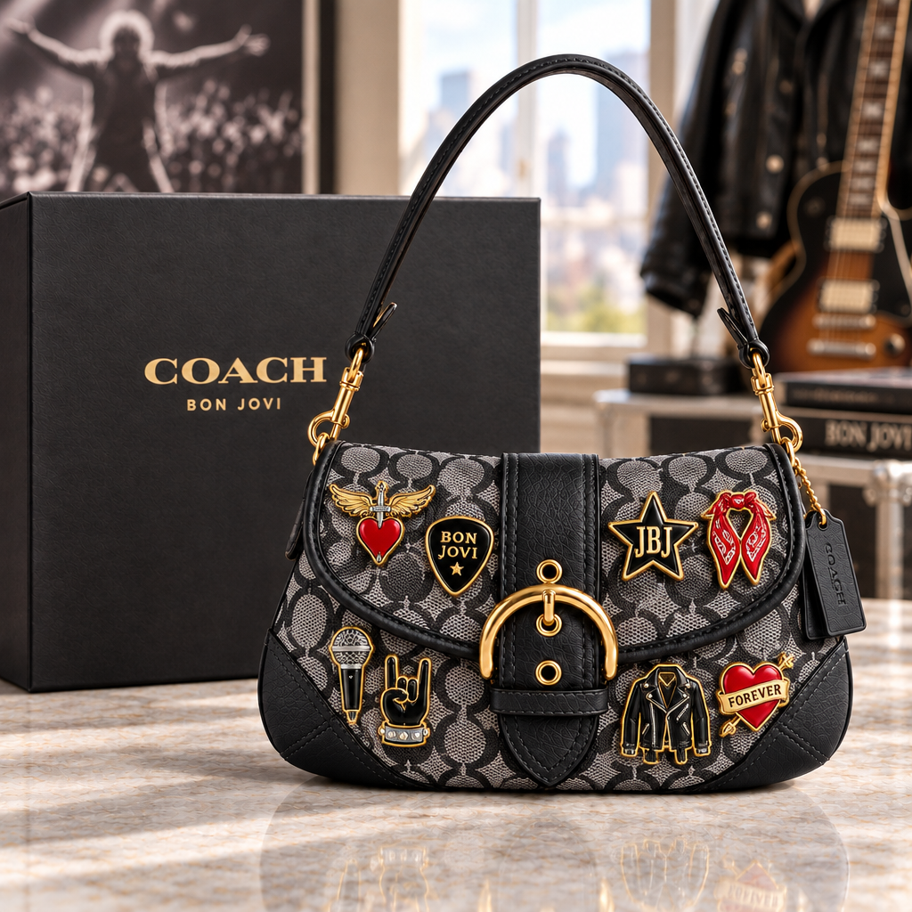 Bon Jovi Soho Bag With Charm