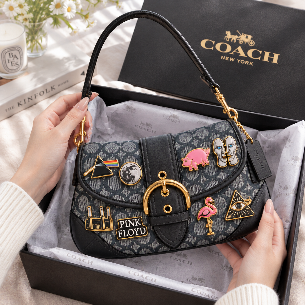 Pink Floyd Soho Bag With Charm